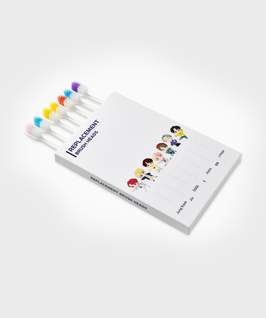 TinyTAN Character Toothbrush Dental Care Set