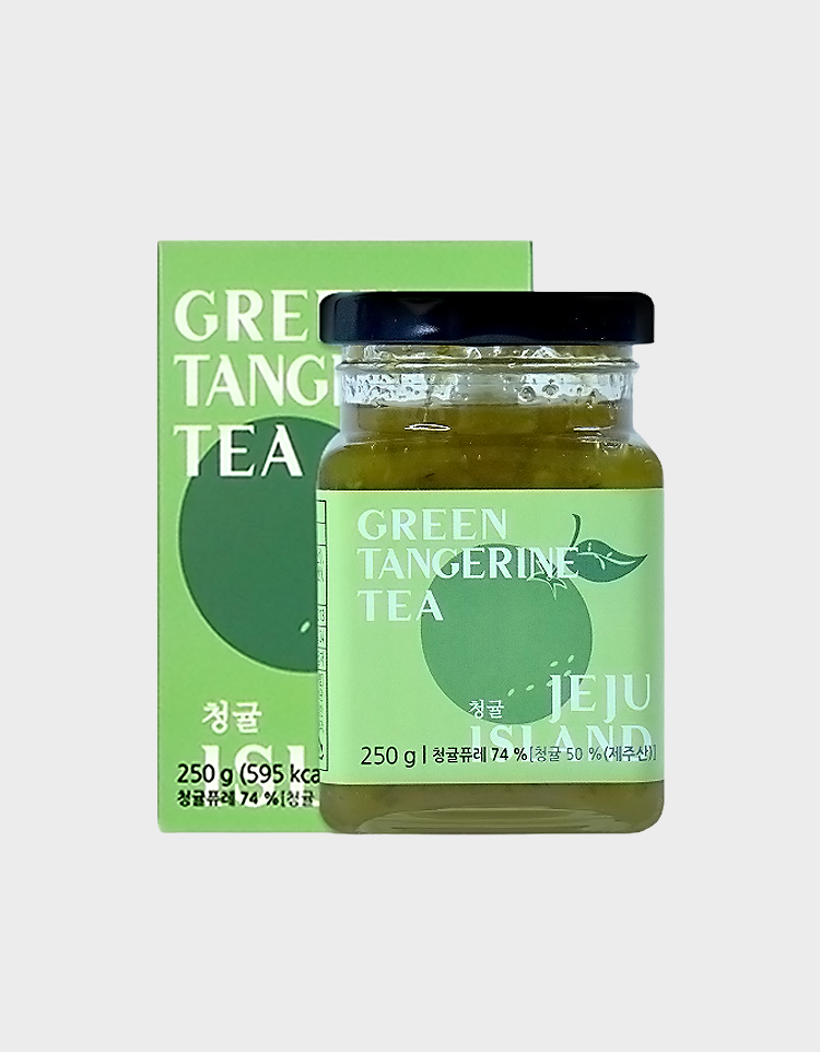 Green Tangerine Tea 250g  (Jar)
