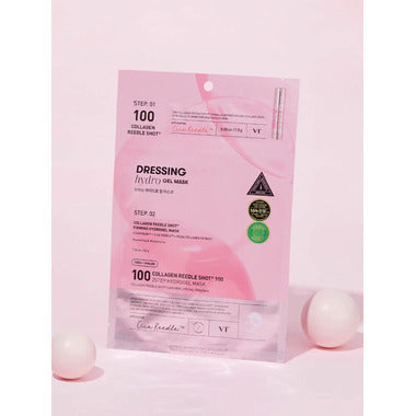 VT COSMETICS Collagen Reedle Shot 100 2-Step Hydrogel Mask