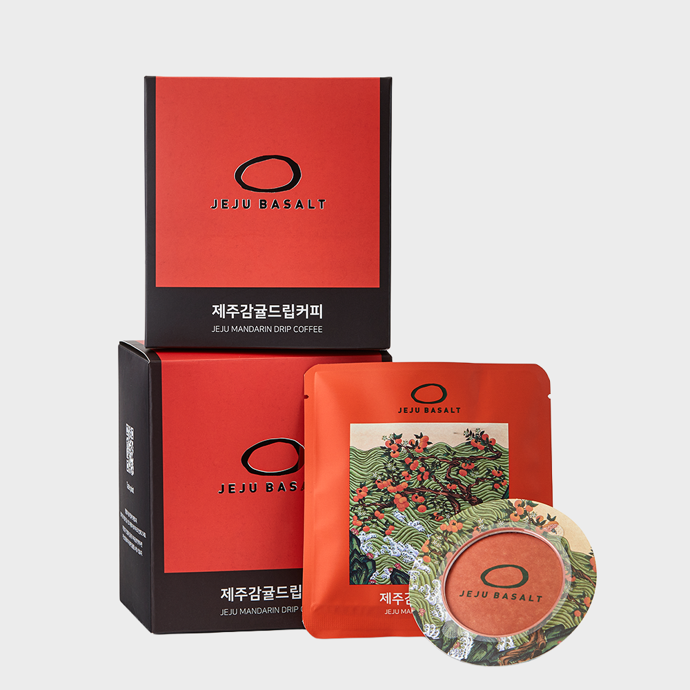 Jeju Mandarin in Drip Coffee
