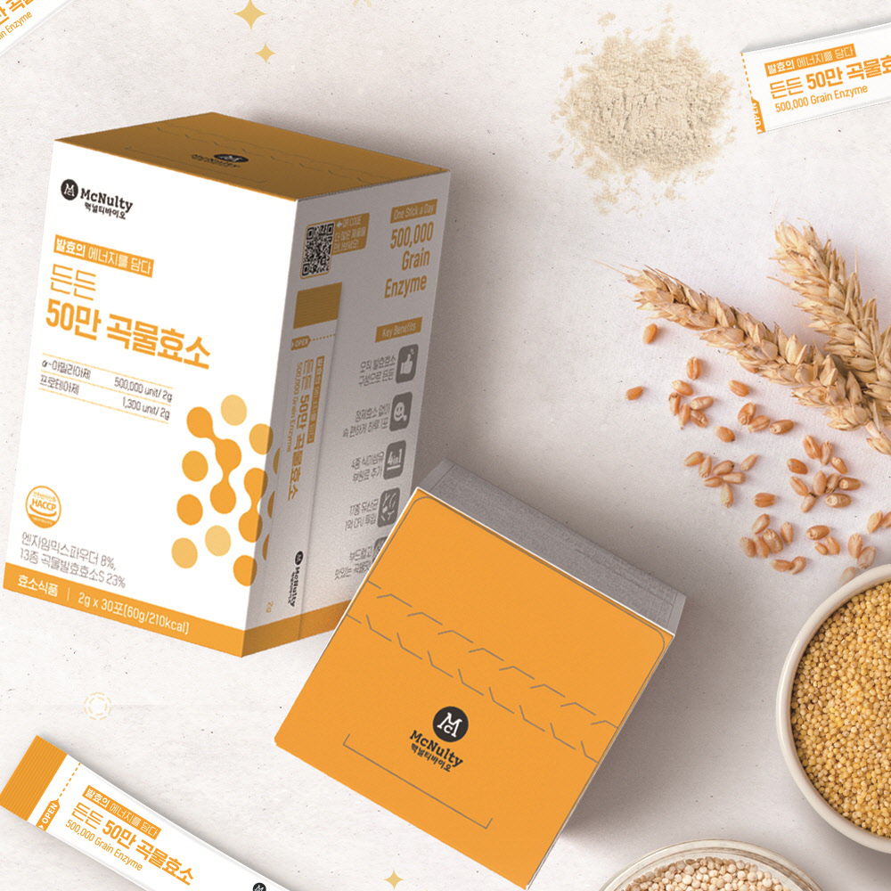 McNulty 500,000 Grain Enzyme 든든 50만 곡물효소