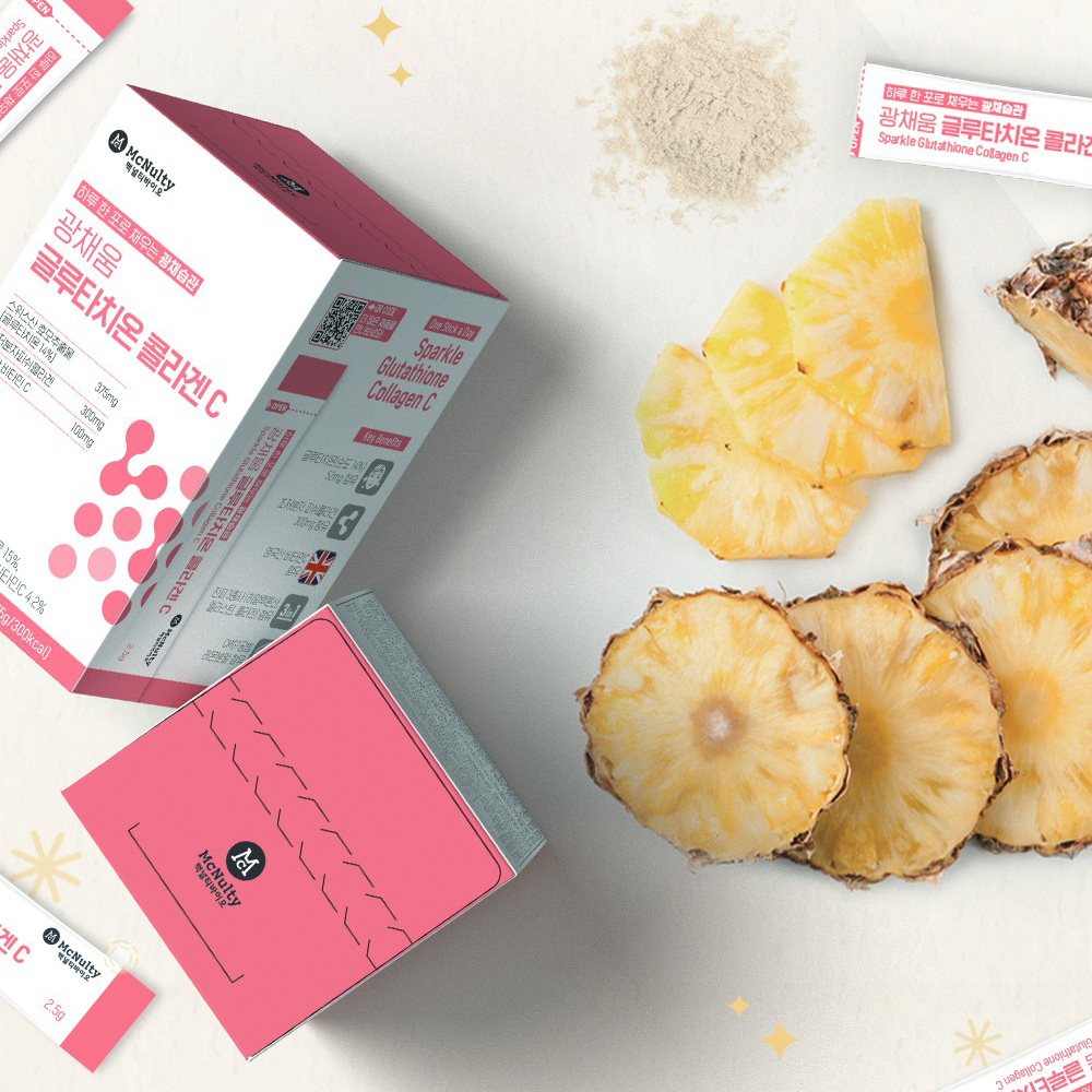 McNulty Sparkle Glutathione Collagen C 광채움 글루타치온 콜라겐C