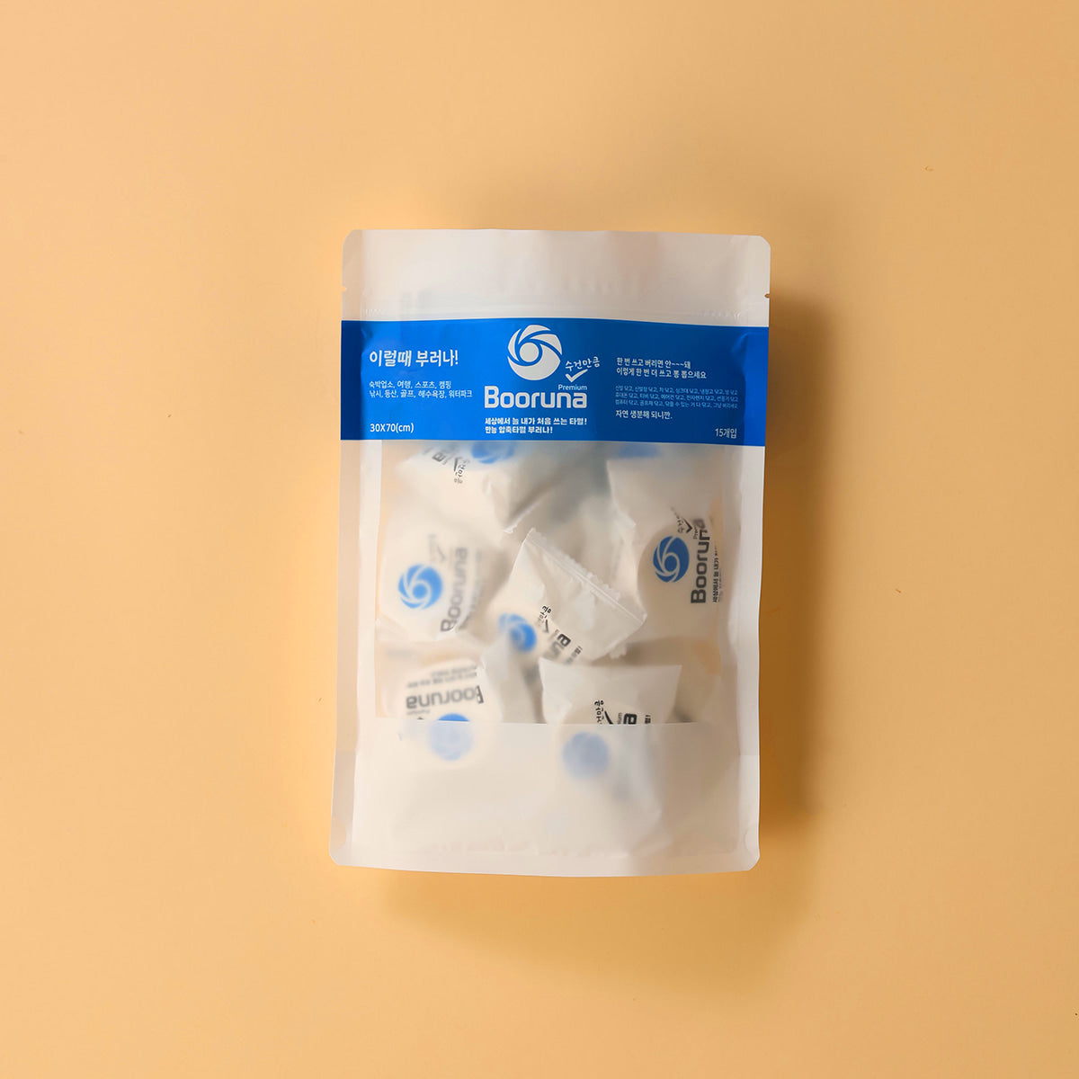 Booruna compressed towels 15PCS