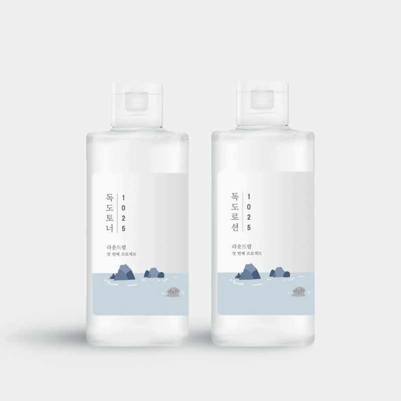 ROUND LAB 1025 Dokdo Toner + Lotion Duo