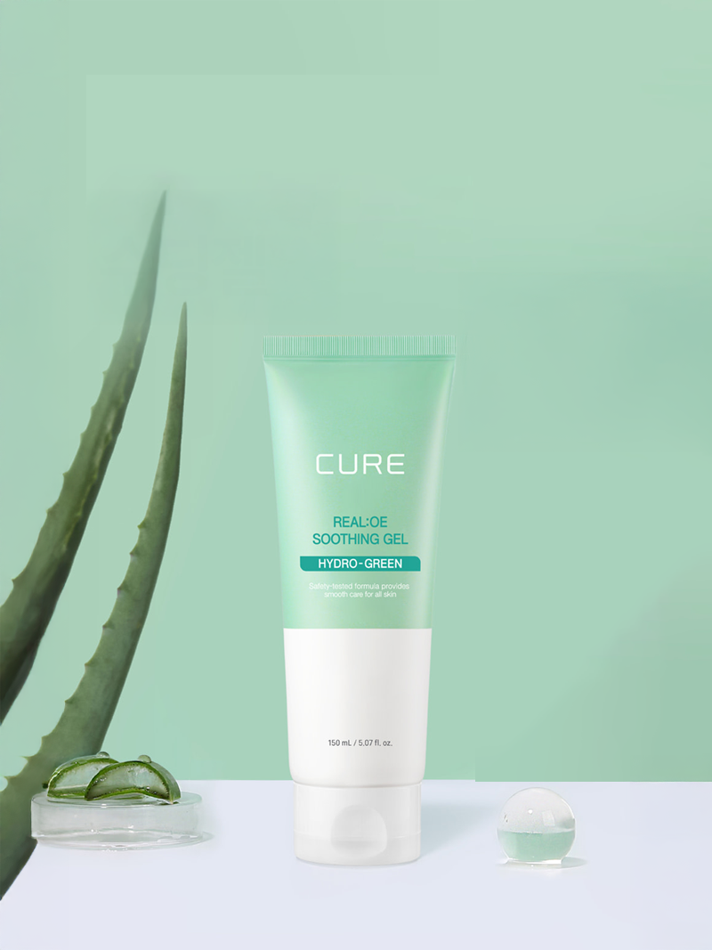 KJM ALOE Cure  Real:oe Soothing Gel (150ml)