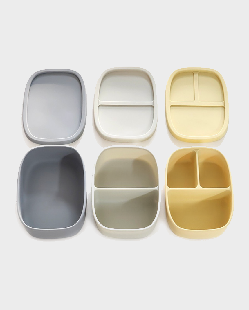 EDIF 3-Compartment Silicone Lunchbox