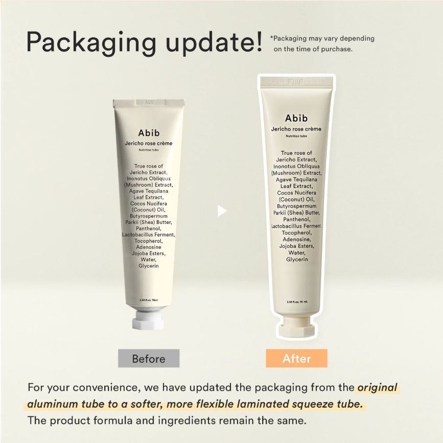 Abib Jericho rose cream Nutrition tube