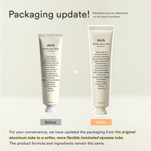 Abib Jericho rose cream Nutrition tube