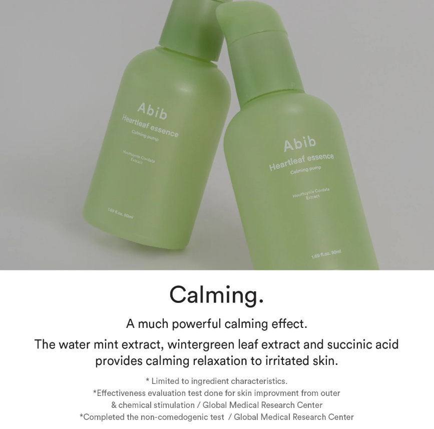 Abib Heartleaf Essence Calming Pump