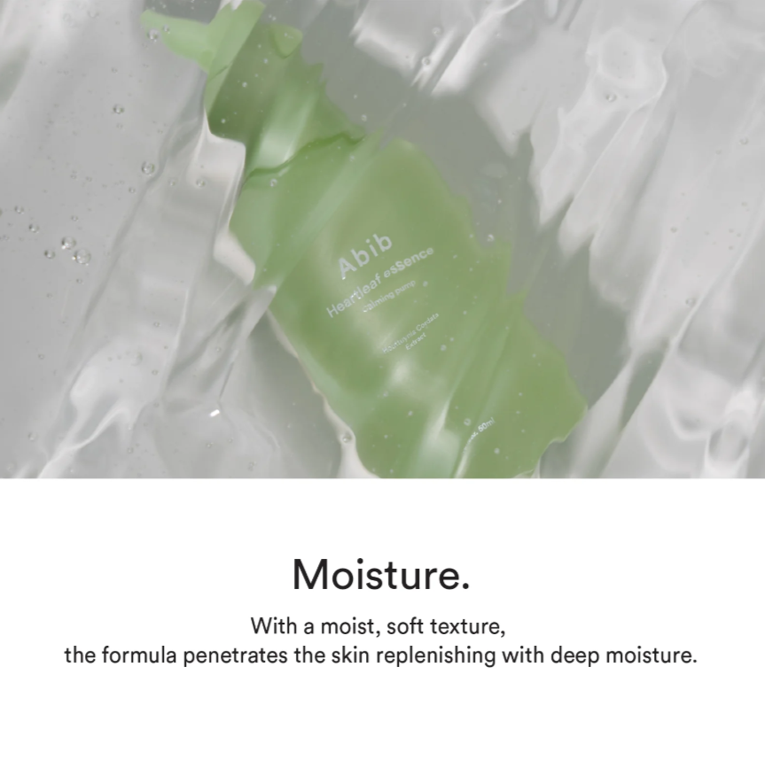 Abib Heartleaf Essence Calming Pump