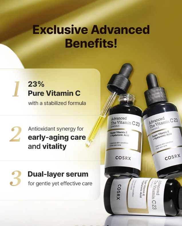 Cosrx The Vitamin C23 Super Vitamin E + Hyaluronic