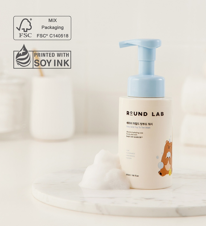 Round Lab Baby Mild Top to Toe Wash