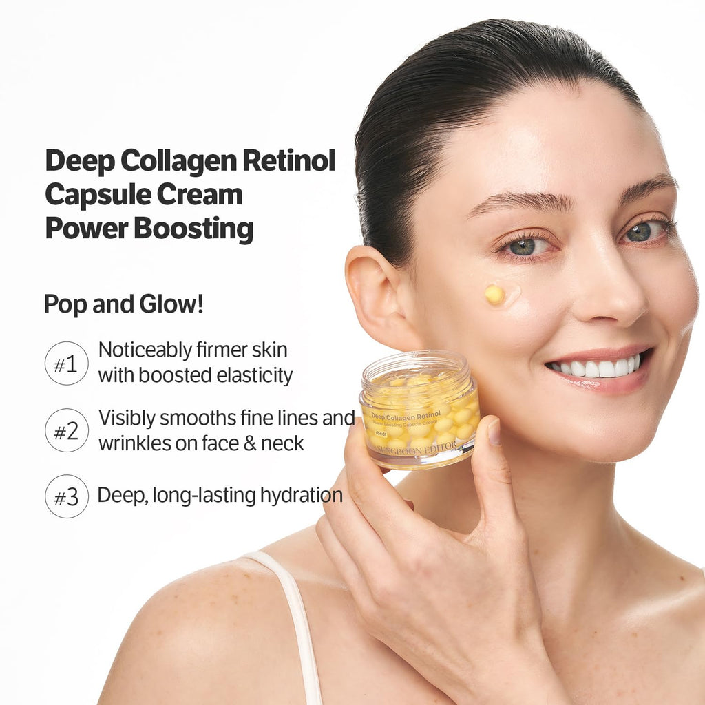 SUNGBOON EDITOR Deep Collagen Retinol Capsule Cream