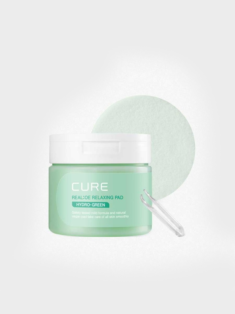 KJM ALOE Cure  Real:oe Relaxing Pad (60Sheets)