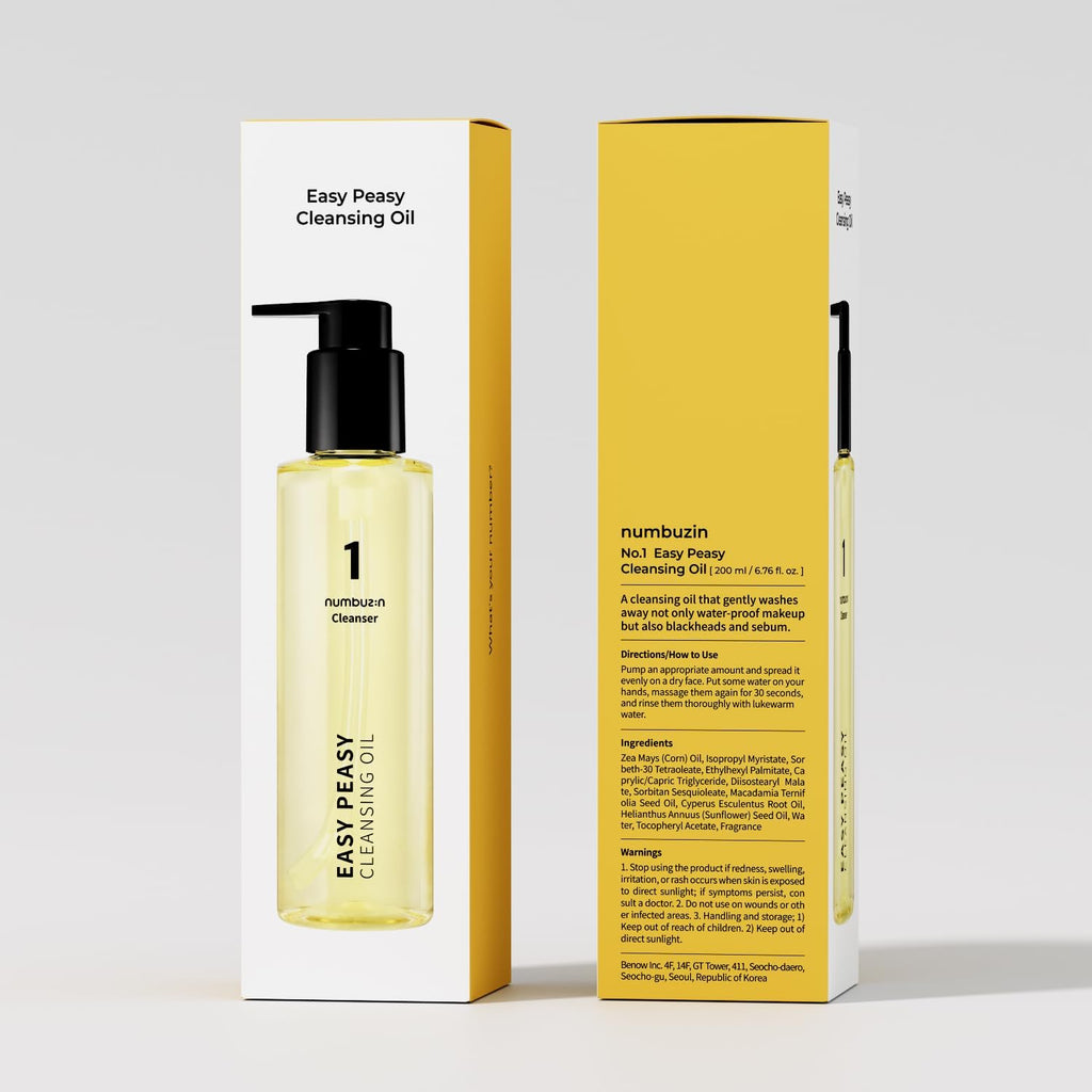Numbuzin - No. 1 Easy Peasy Cleansing Oil