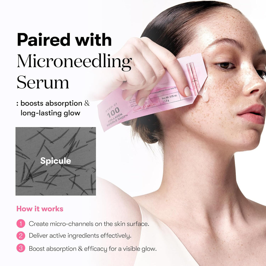 VT COSMETICS Collagen Reedle Shot 100 2-Step Hydrogel Mask