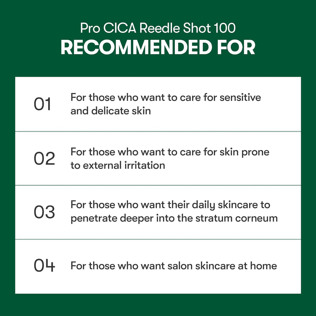 VT COSMETICS Pro Cica Reedle Shot 100 Serum