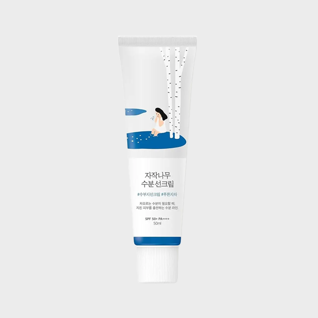 ROUND LAB Birch Moisturizing Mild-Up Sunscreen SPF 50+, PA++++