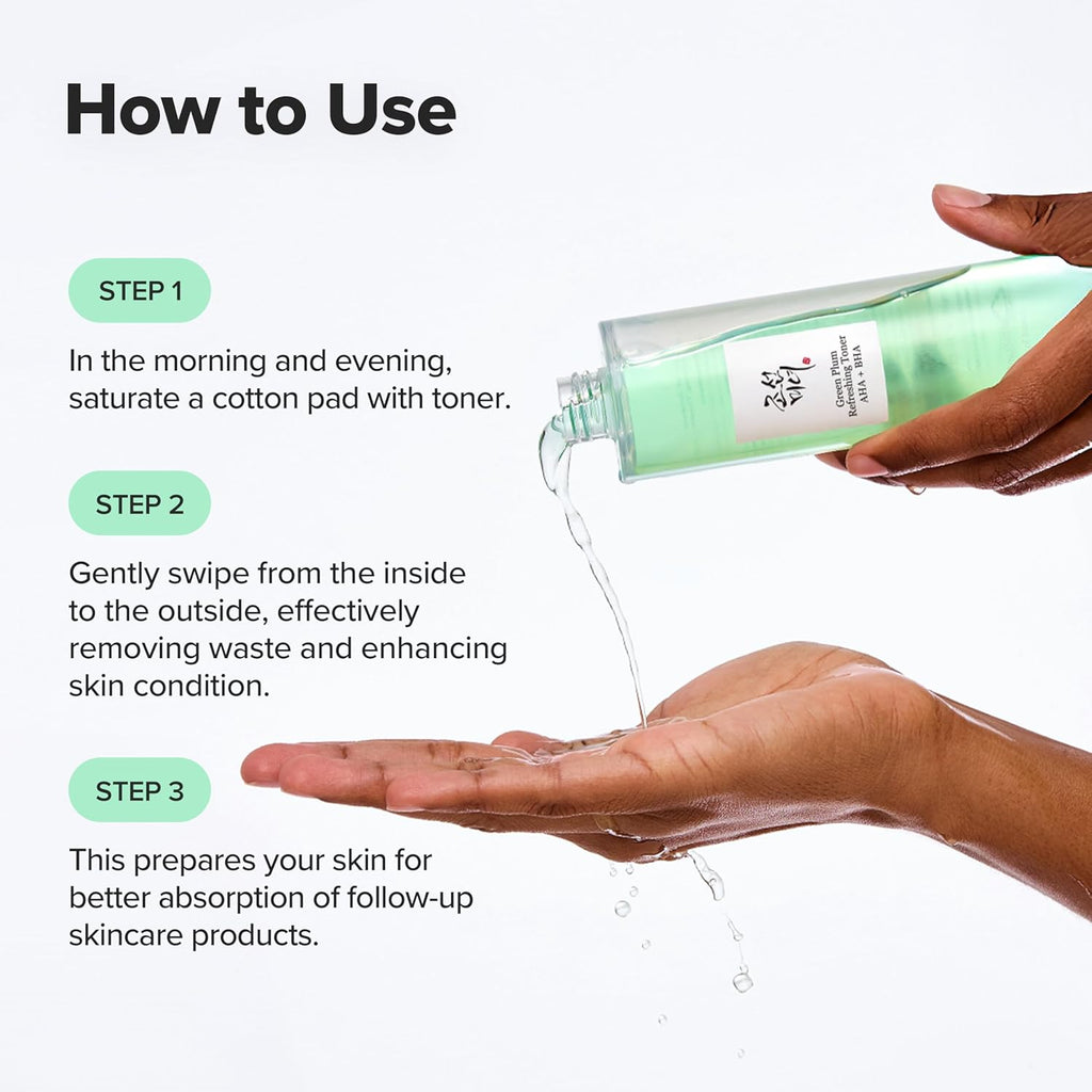 Beauty of Joseon Green Plum Refreshing Toner AHA+BHA
