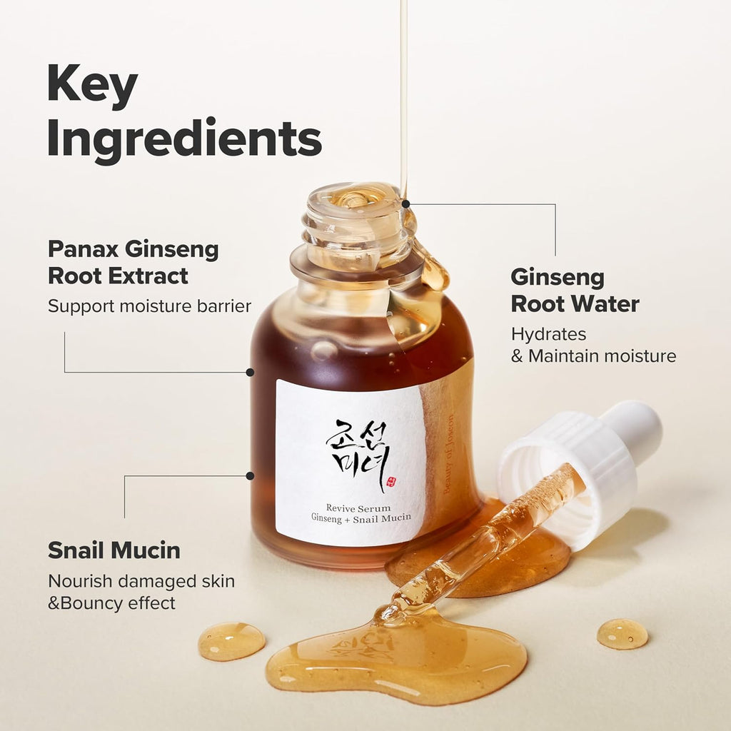 Beauty of Joseon Revive Serum Ginseng+Snail Mucin
