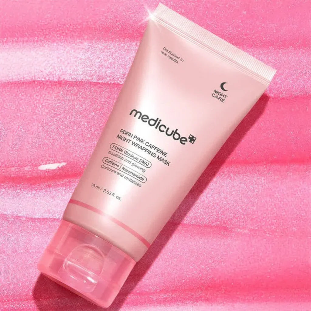 Medicube PDRN Pink Caffeine Night Wrapping Mask