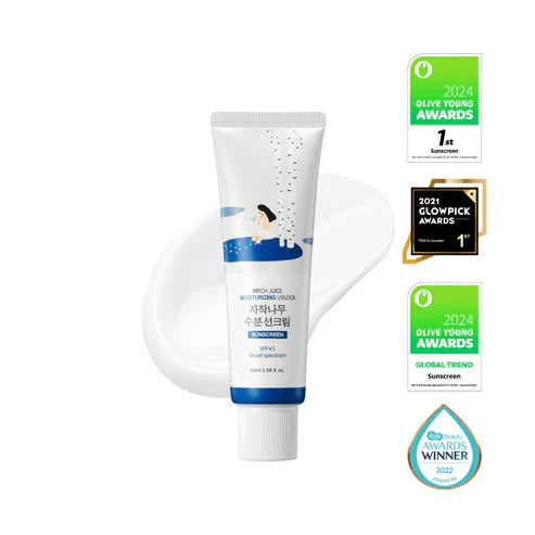 ROUND LAB Birch Moisturizing Mild-Up Sunscreen SPF 50+, PA++++