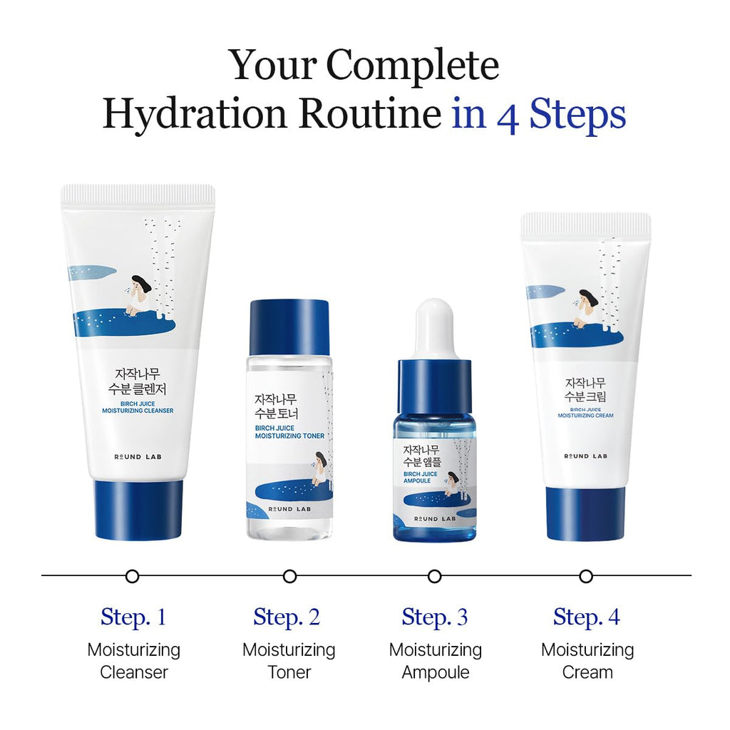 Round Lab Birch Juice Line Trial Kit