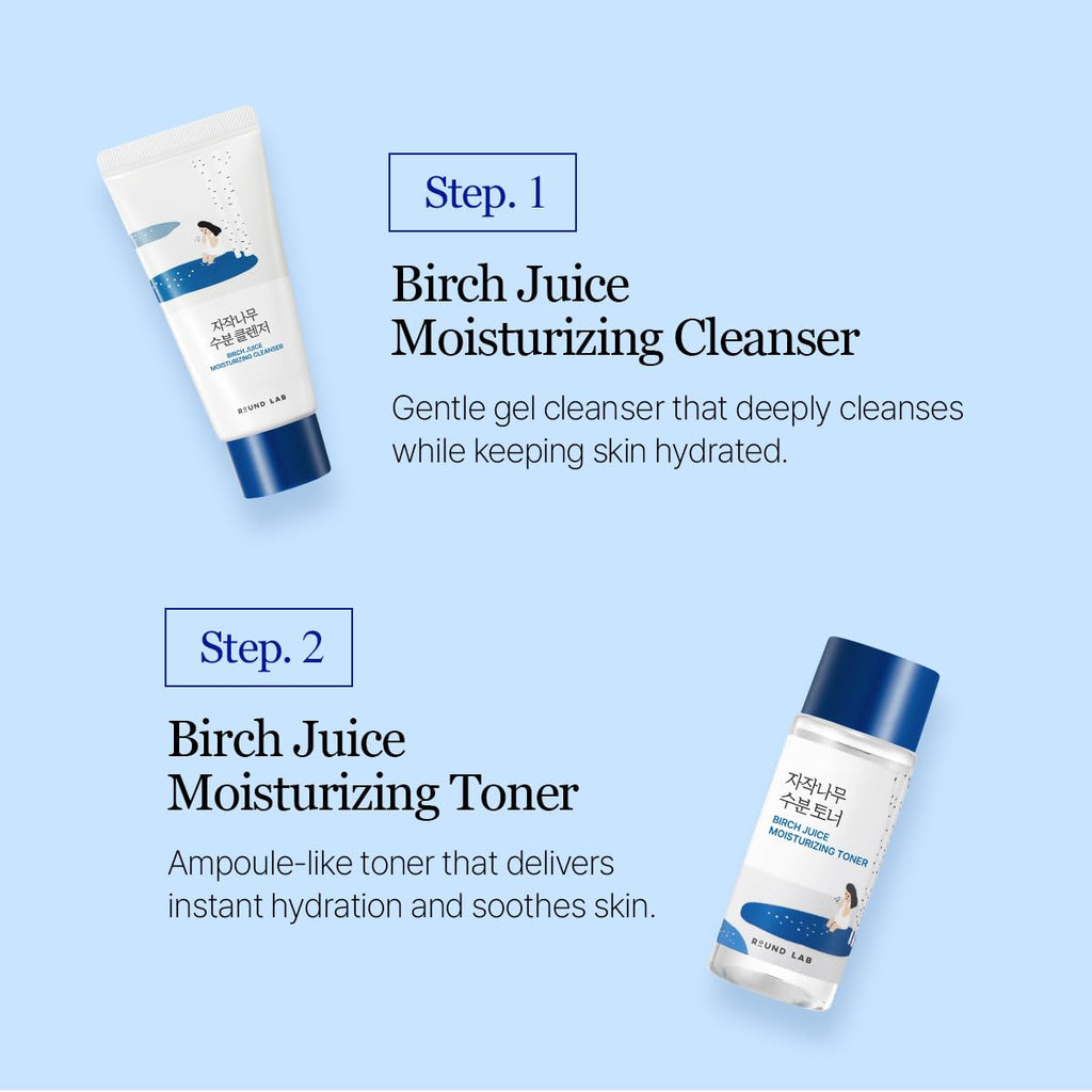 Round Lab Birch Juice Line Trial Kit