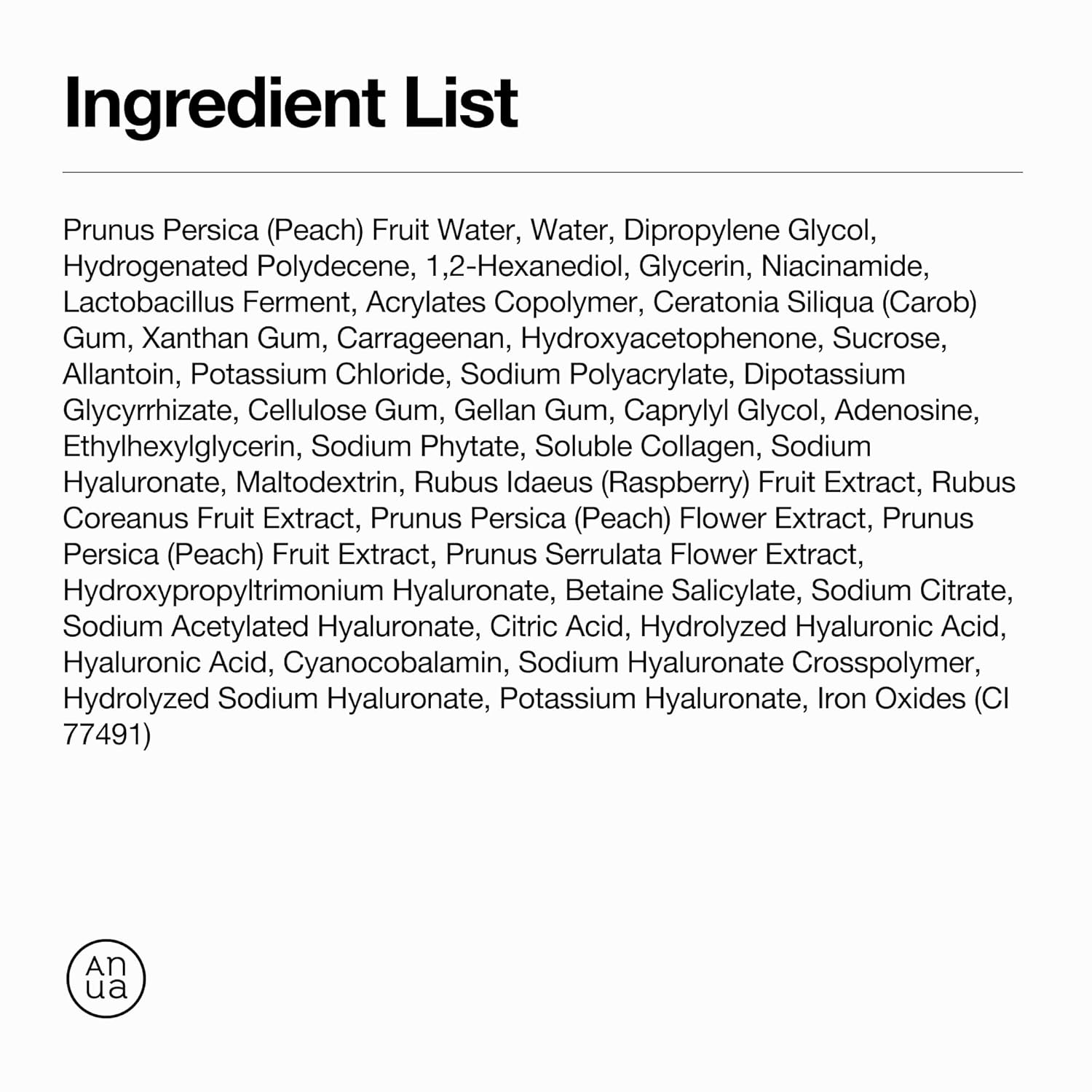 Anua Peach70+Niacin Brightening Collagen Mask