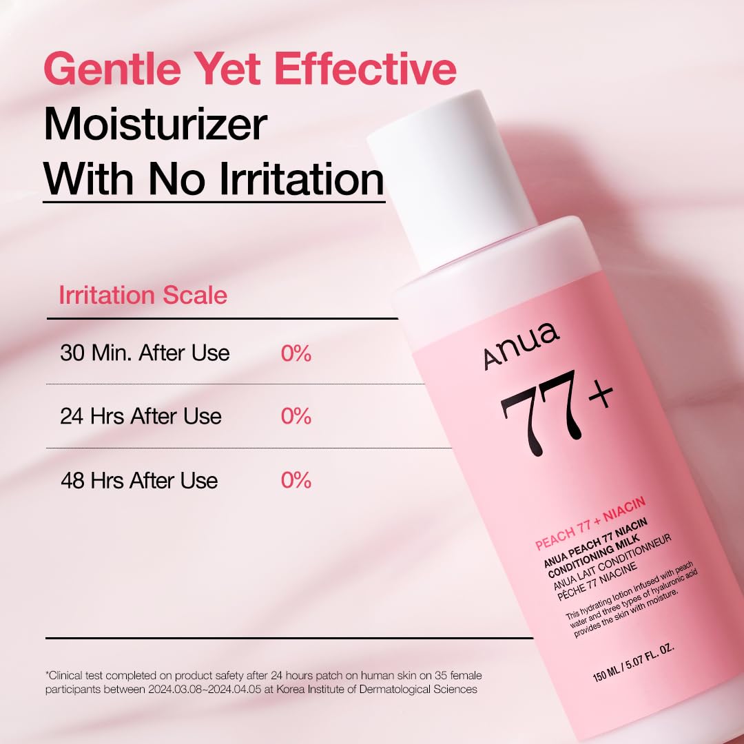 Anua Peach 77 Niacin Conditioning Milk