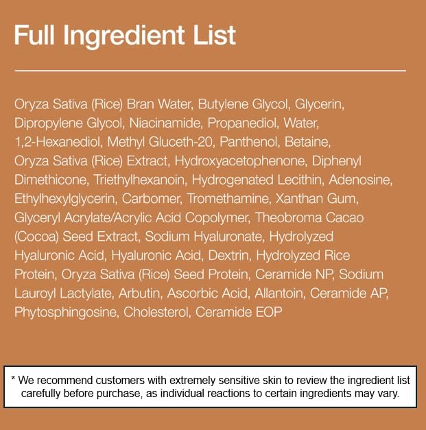 Anua Rice70+Ceramide Glow Milky Toner