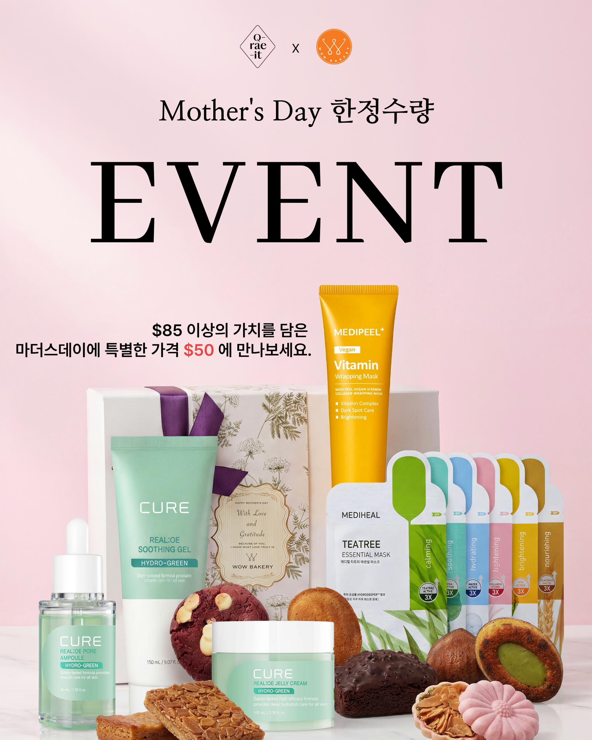 Mother's Day Gift Box (with WOW Bakery)