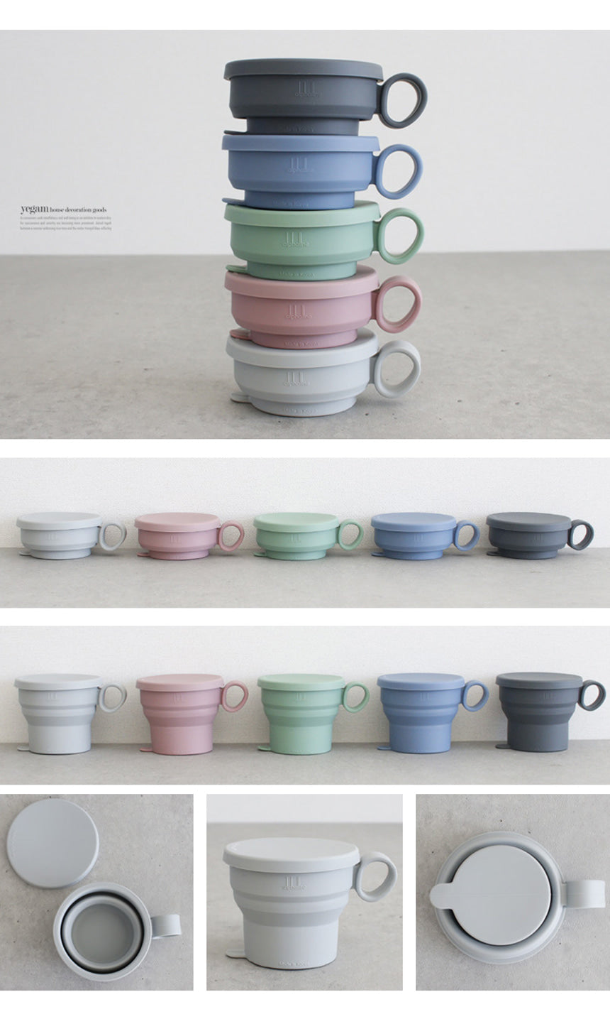 EDIF Foldable Silicone Cup