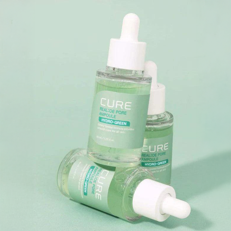 KJM ALOE Cure Real:OE Pore Ampoule Hydro Green 40ml