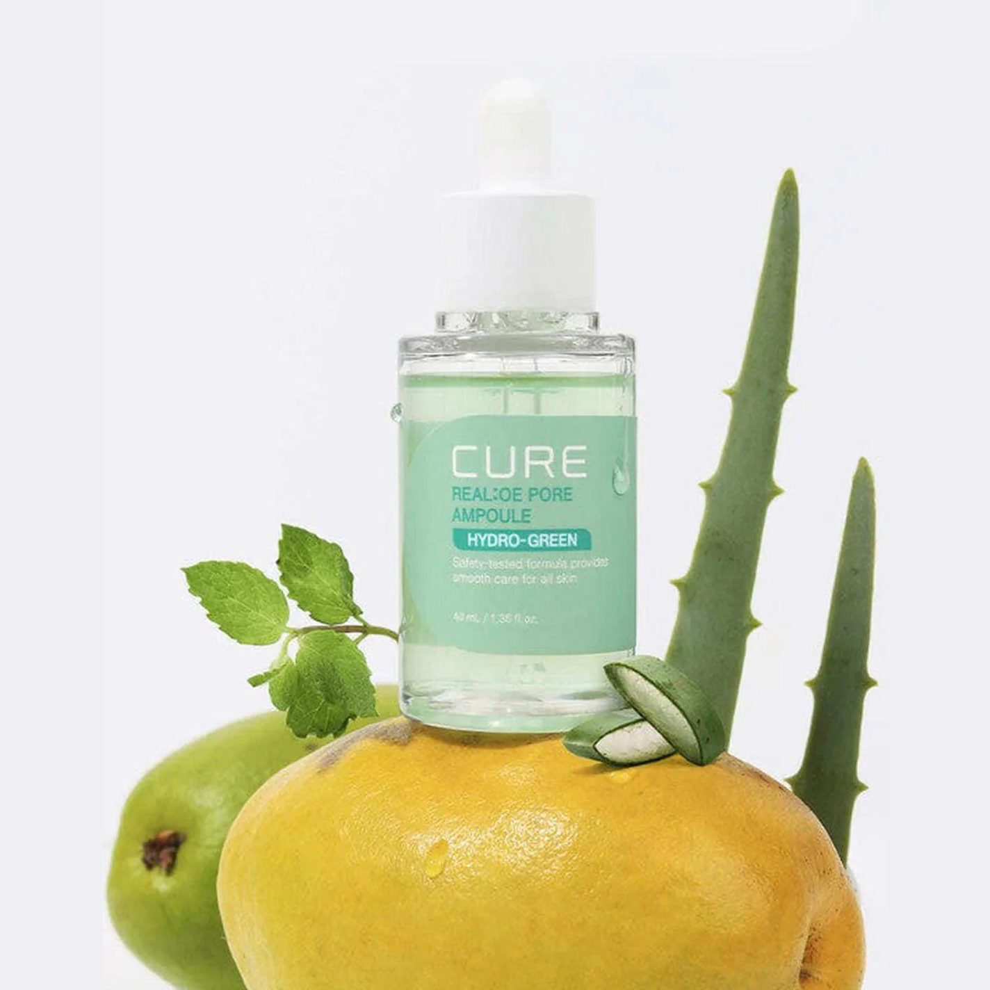 KJM ALOE Cure Real:OE Pore Ampoule Hydro Green 40ml