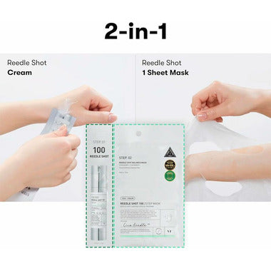 VT Cosmetics Reedle Shot 100 2-Step Mask