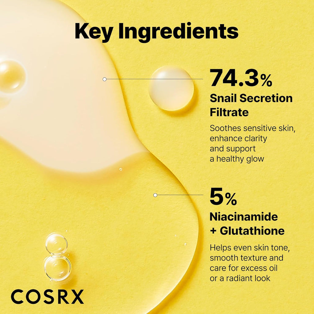 Cosrx Advanced Snail Rdiance Dual Essence