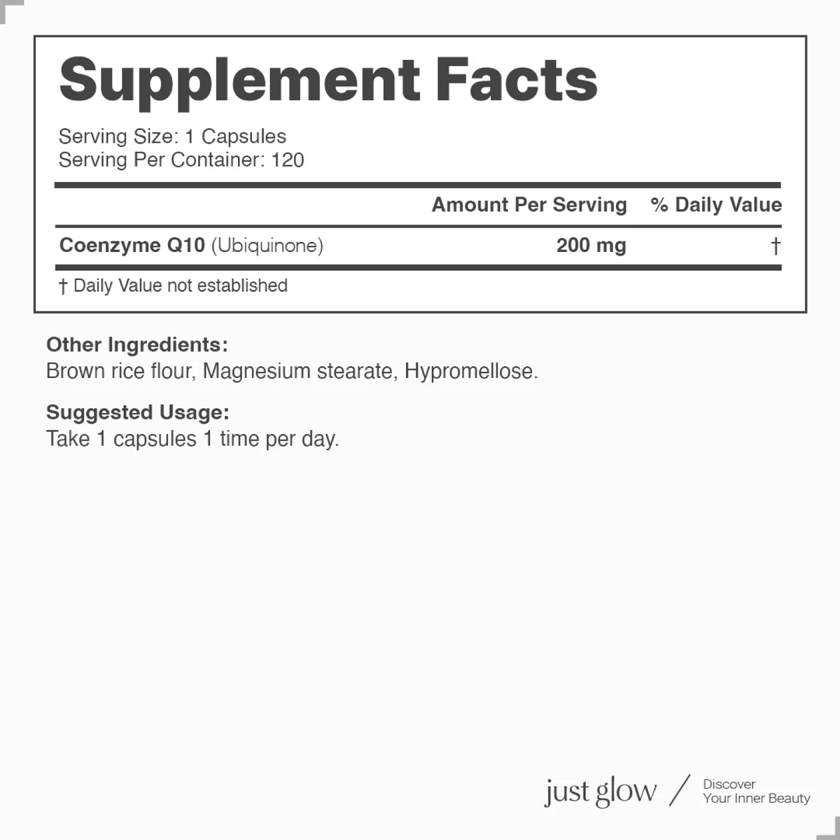 Coenzyme Q10 200mg