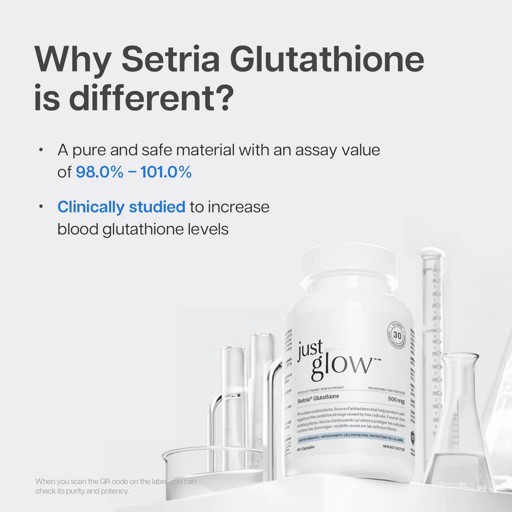 Setria® Glutathione 500mg 60 Capsules