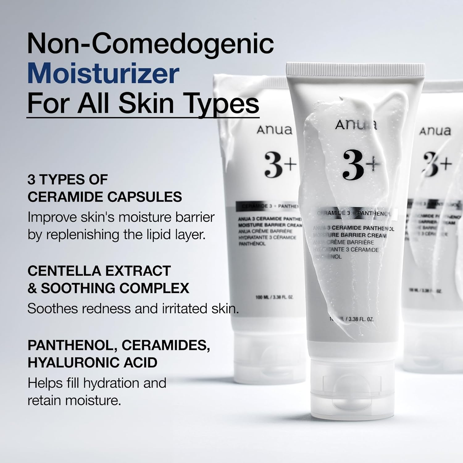 Anua 3 Ceramide Panthenol Moisture Barrier Cream