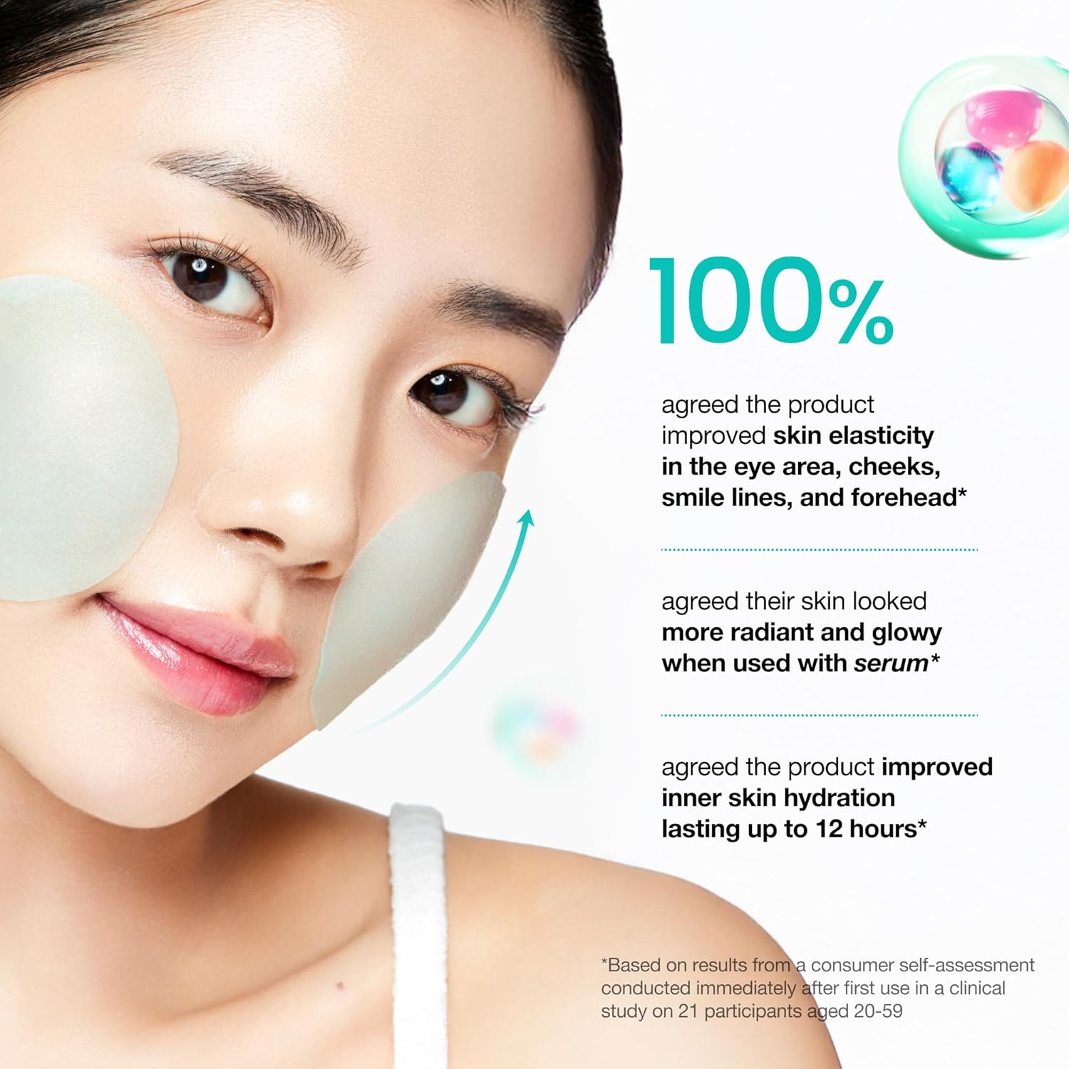 Anua PDRN 100 Hyaluronic Acid Pad, Glow-Plumping Korean Face Pad