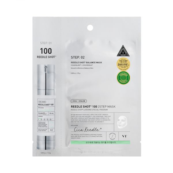 VT Cosmetics Reedle Shot 100 2-Step Mask